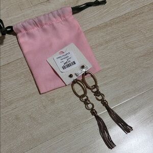 Free People Bronze Tassel Earrings